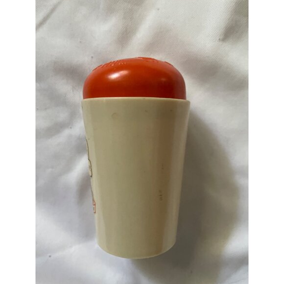 Vintage Orphan Annie & Sandy Ovaltine Shake-Up Mug Red Lid - Picture 5 of 7